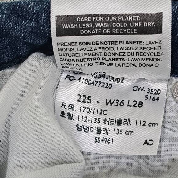 Signature by Levi Strauss & Co. Gold Label Women's Modern Skinny Jeans 36X28 - Picture 8 of 8